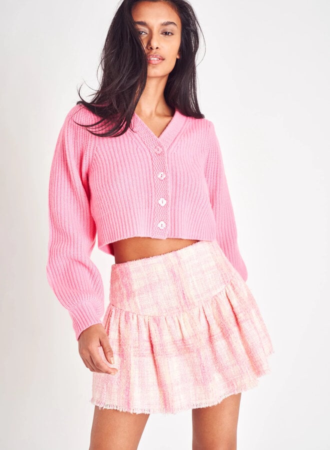 Love Shack Fancy- Lively Skirt- Pastel Peony