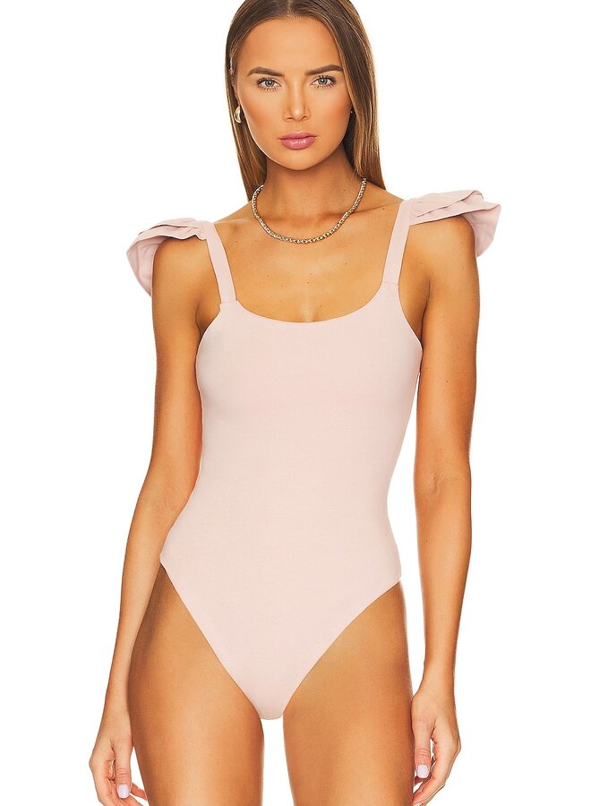 The Femm- Allie Bodysuit- Pink