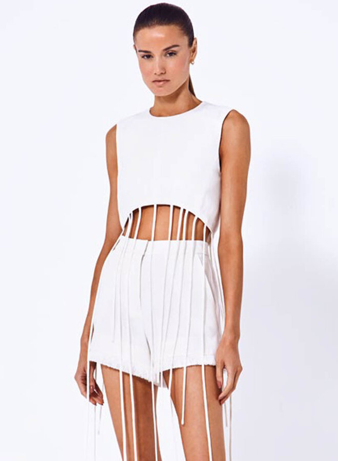 Alexis- Loreli Short- White