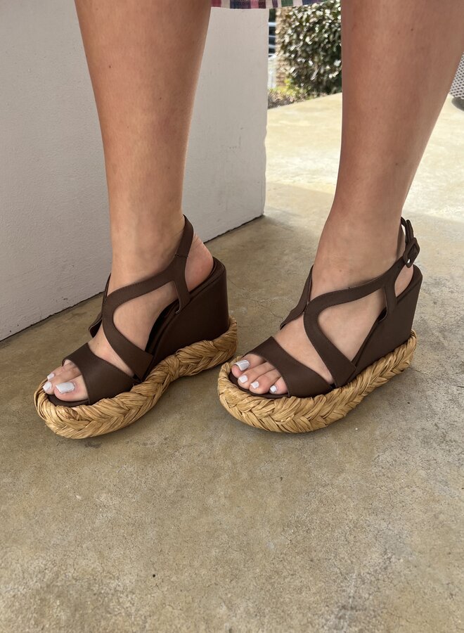 Paloma Barcelo- Basia Satin- Brown