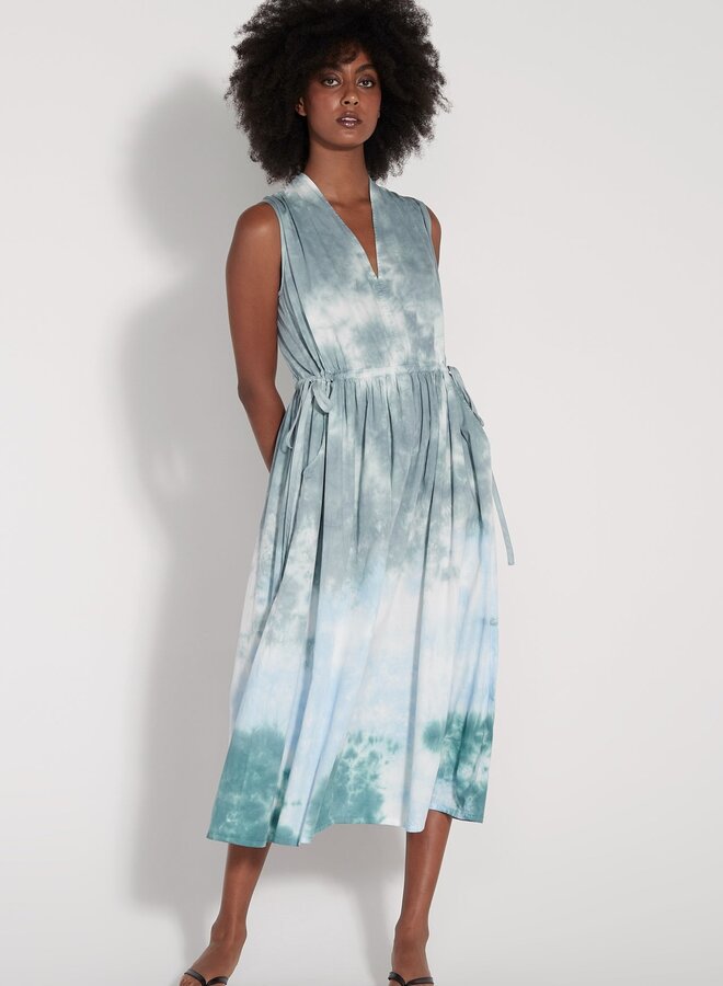 Raquel Allegra- Daydream Dress- Sky TD