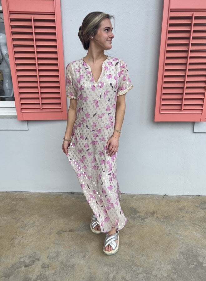 Monoplaza- Singapur Dress- Lilac Malvas