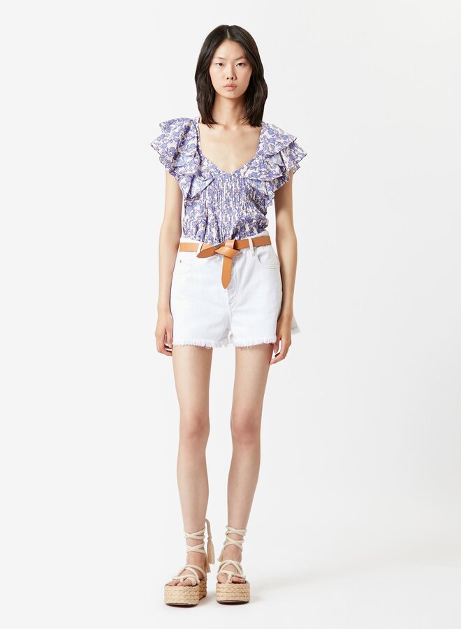 Isabel Marant- Madrana Top- Royal Blue