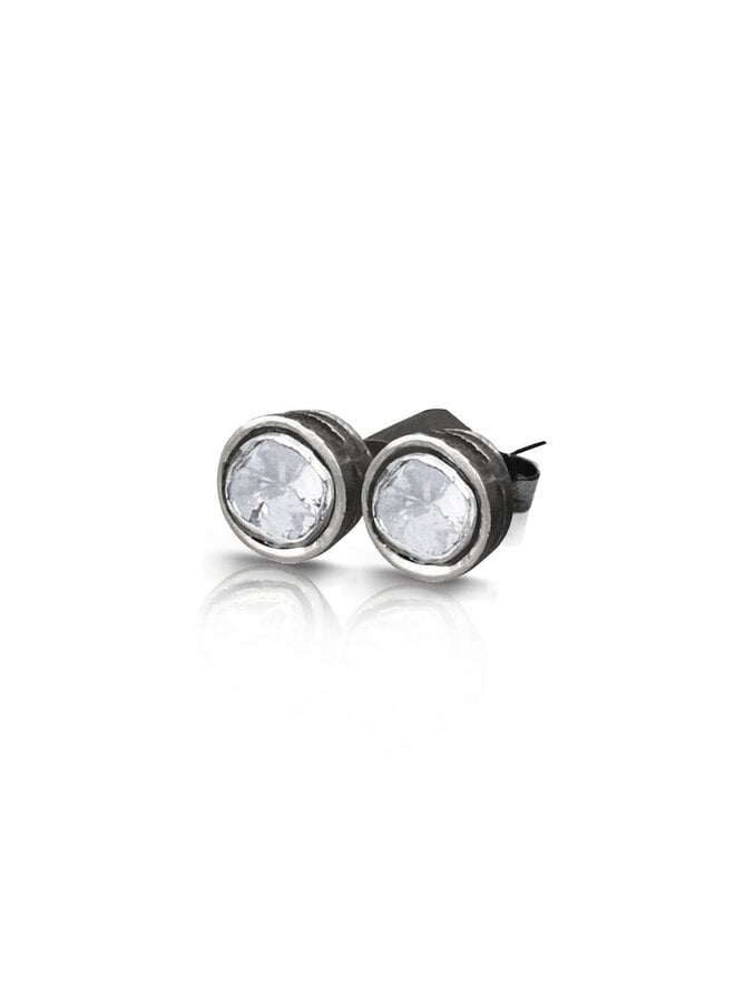 S. Carter- Sliced Diamond Stud Earrings