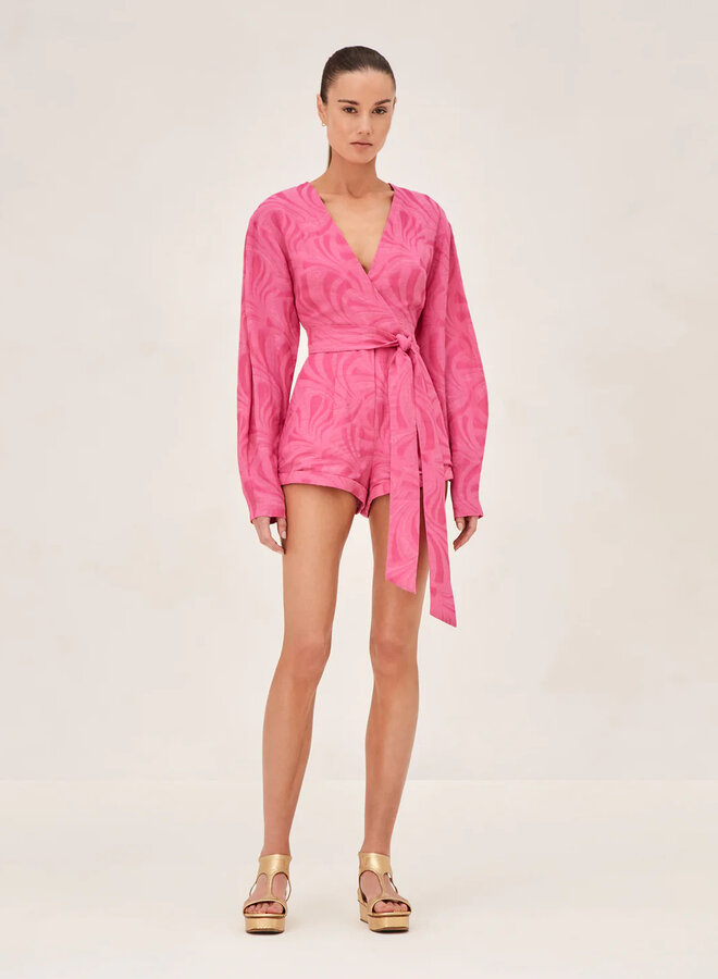 Alexis- Fabiano Romper- Pink