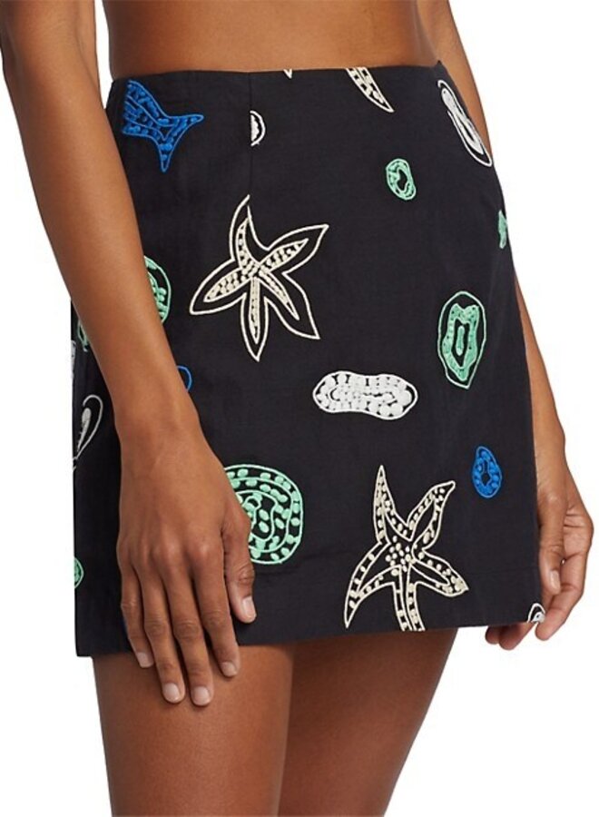 Rhode- Ronan Skirt- Oceana Embroidery