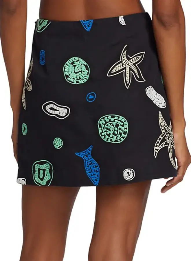 Rhode- Ronan Skirt- Oceana Embroidery