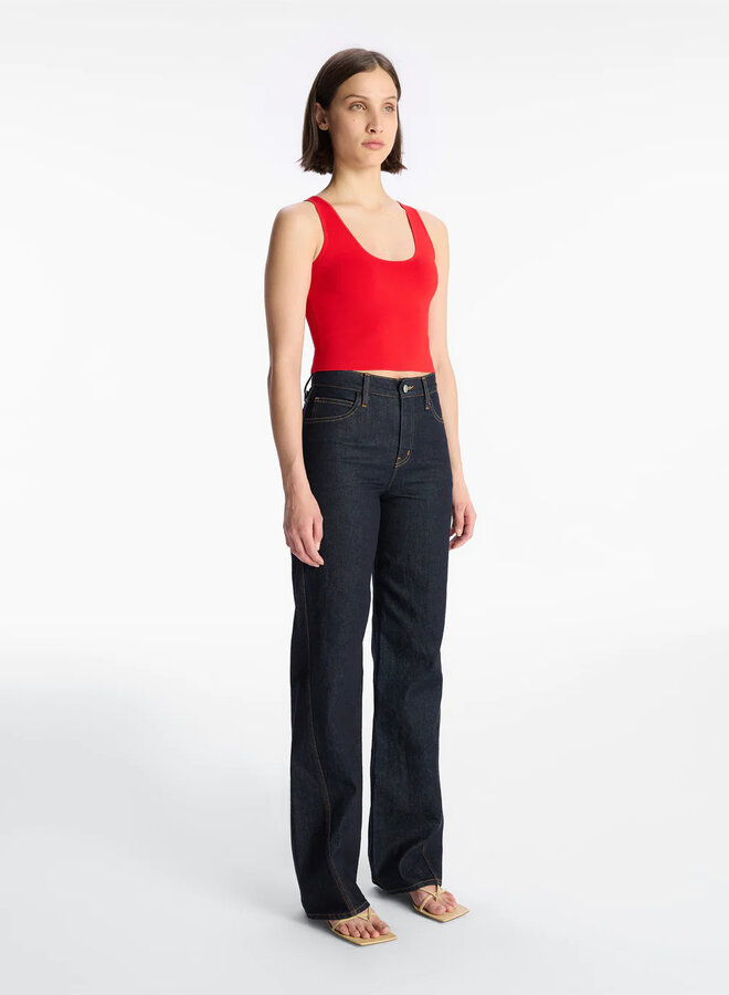 A.L.C.- Cleo Top- Vibrant Red