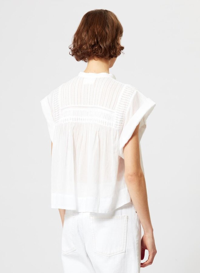 Isabel Marant- Leaza Top- Ecru