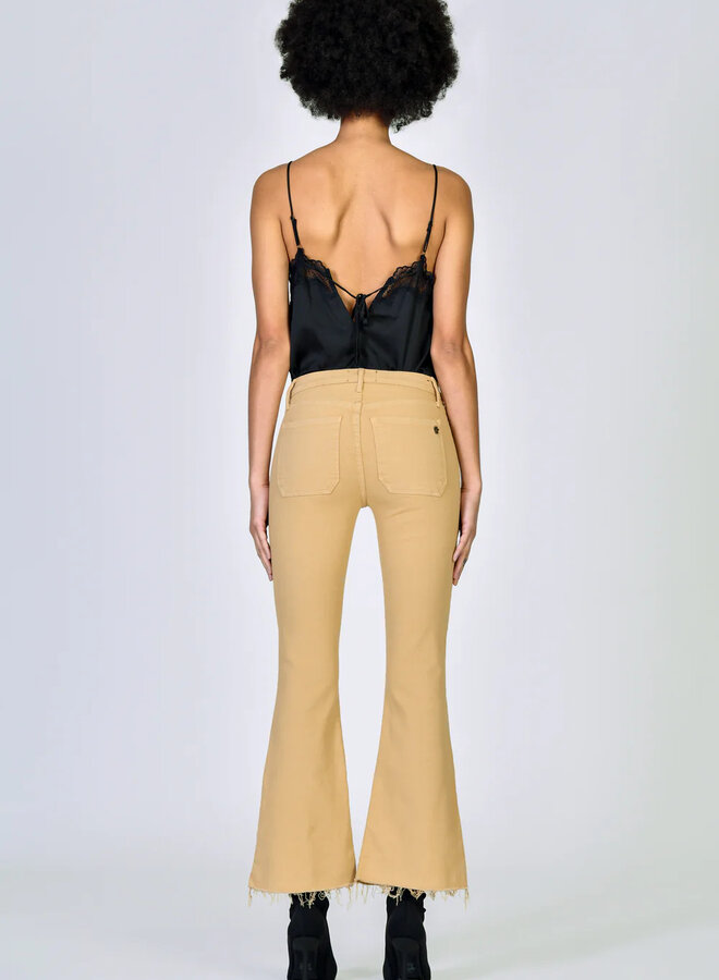 Black Orchid- Angelina Patch Pocket Crop Flare- Truth Or Bare