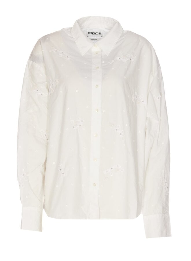 Essentiel Antwerp- Emsel Shirt- Combo White