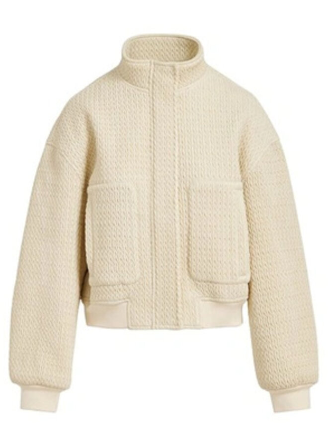 Essentiel Antwerp- Easy Going Jacket- Oat Latte