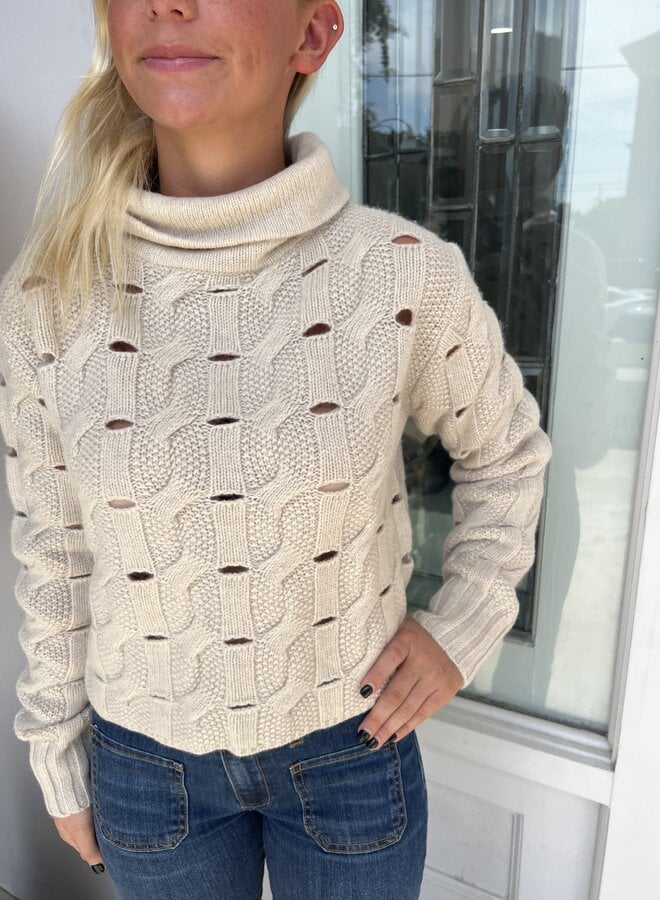The Femm- Sharon Sweater- Off White