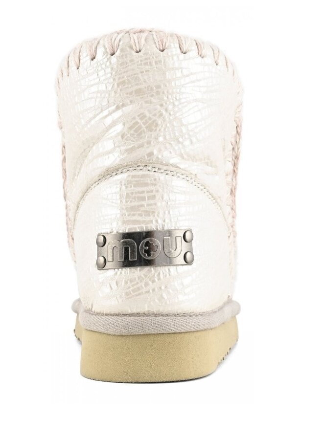 Mou- Eskimo Sneaker Bold Limited Edition Italian Leather- White