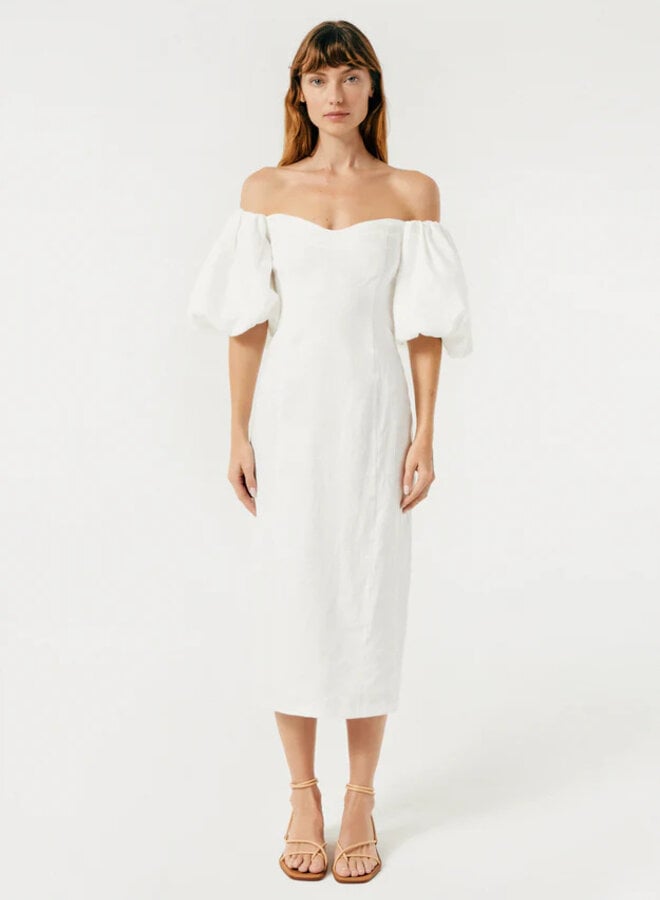 Rhode - Karima Dress - White Linen