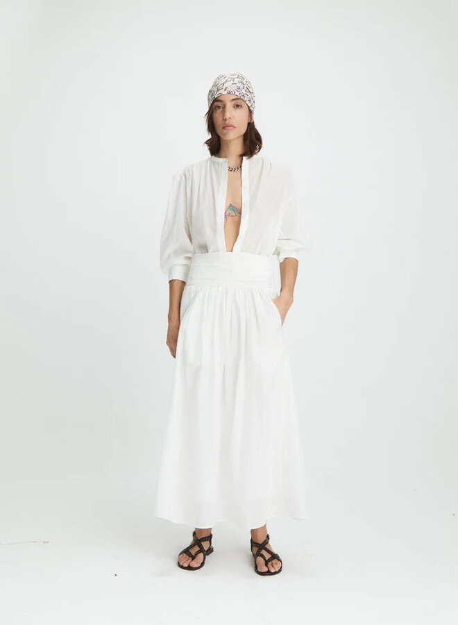 Maria Cher- Lolog Kristel Skirt Off White