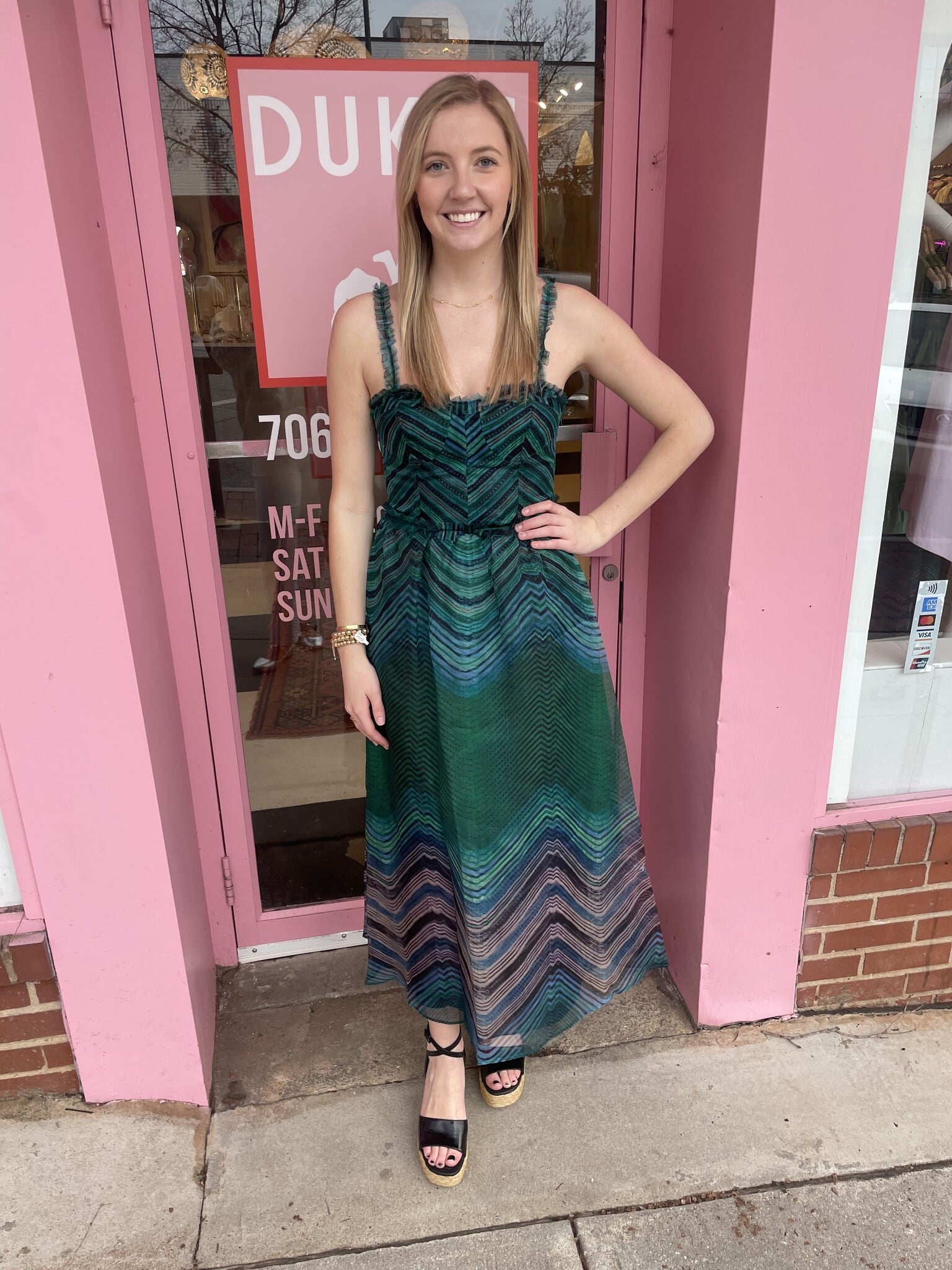 ulla johnson green dress Women's Eloisa Dress, Balsam, Floral, Green, 8 at Amazon Women's Clothing store Crew neckline Ulla Johnson- Gisele Dress- Viridian