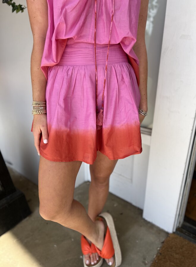 Maria Cher- Corrientes Nube Mini Skirt- Pink