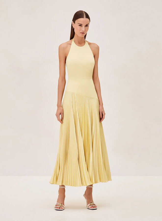Alexis - Saab Dress - Light Yellow