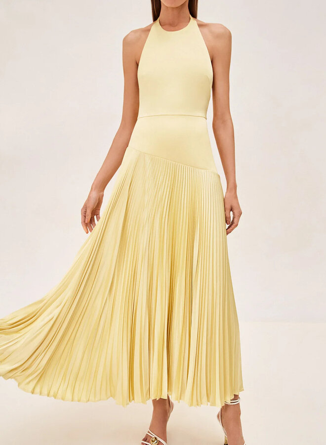 Alexis - Saab Dress - Light Yellow