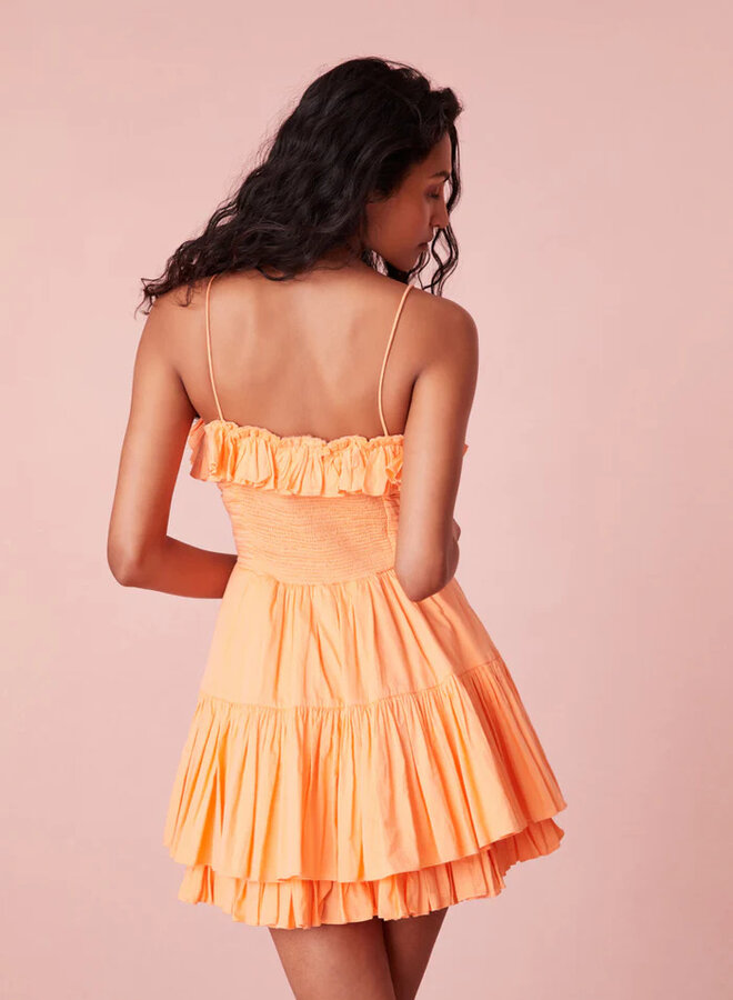 Love Shack Fancy- Linny Dress- Tangerine