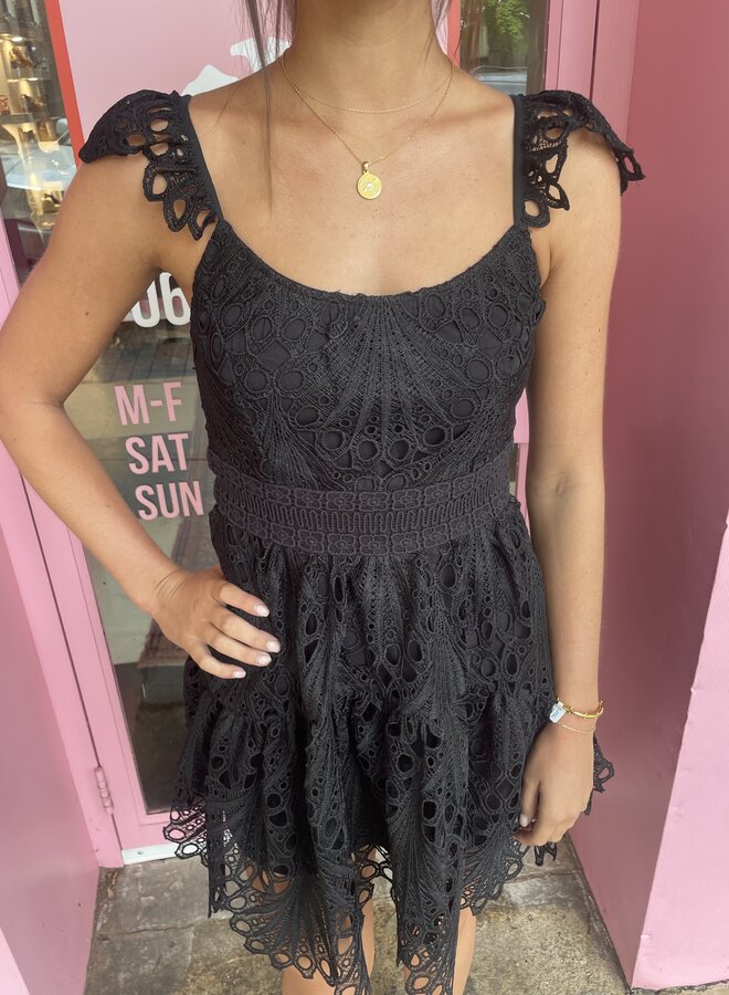 Ramy Brook- Charlotte Dress- Black