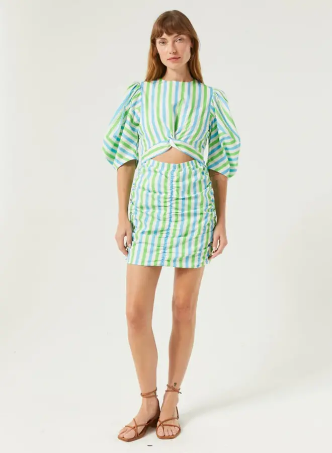 Rhode- Isla Dress- Eden Stripe