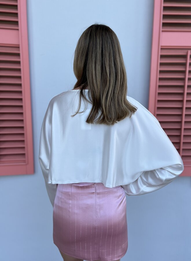 Nonchalant- Emilia Top- Off White