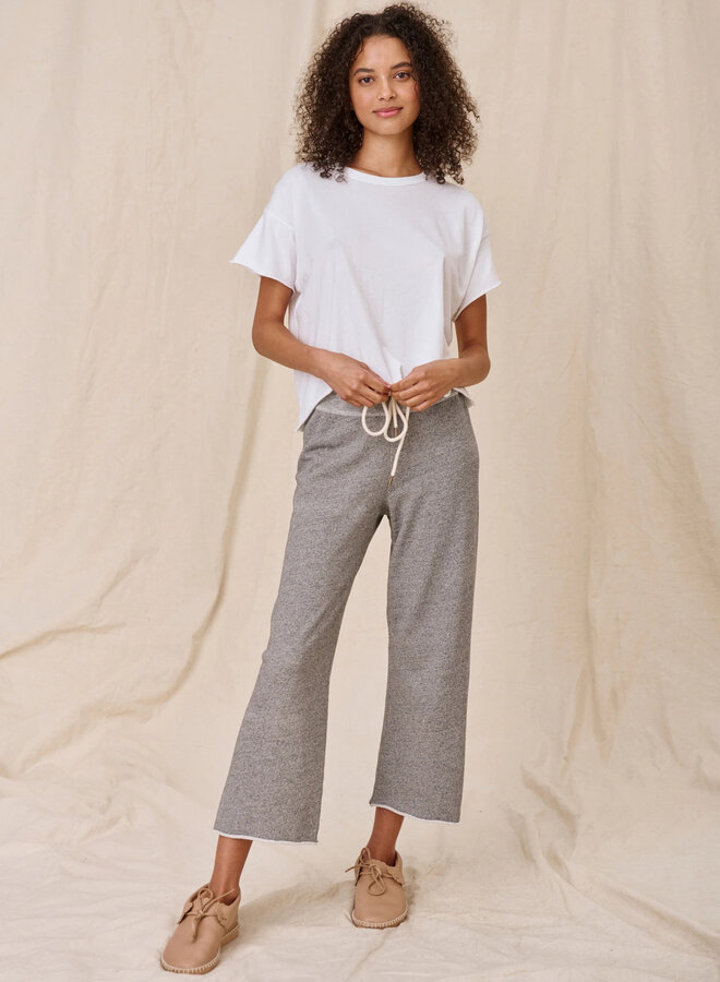 The Great- The Crop Tee- True White