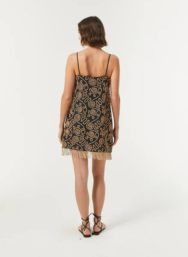 Rhode- Nilu Dress- Wood Bead