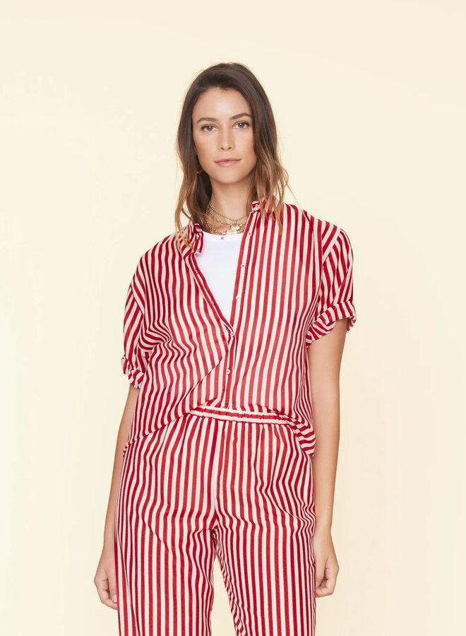 Xirena- Channing Shirt- Burnt Dune - Dukes Online
