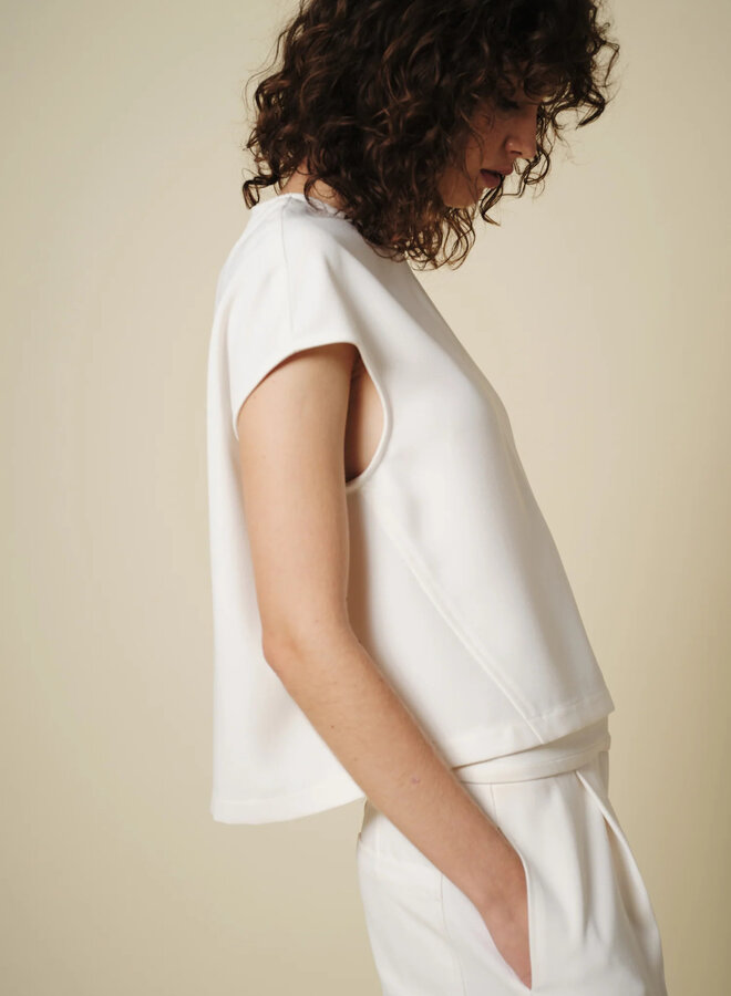 Saint Art- Soraya SS Top- Ivory