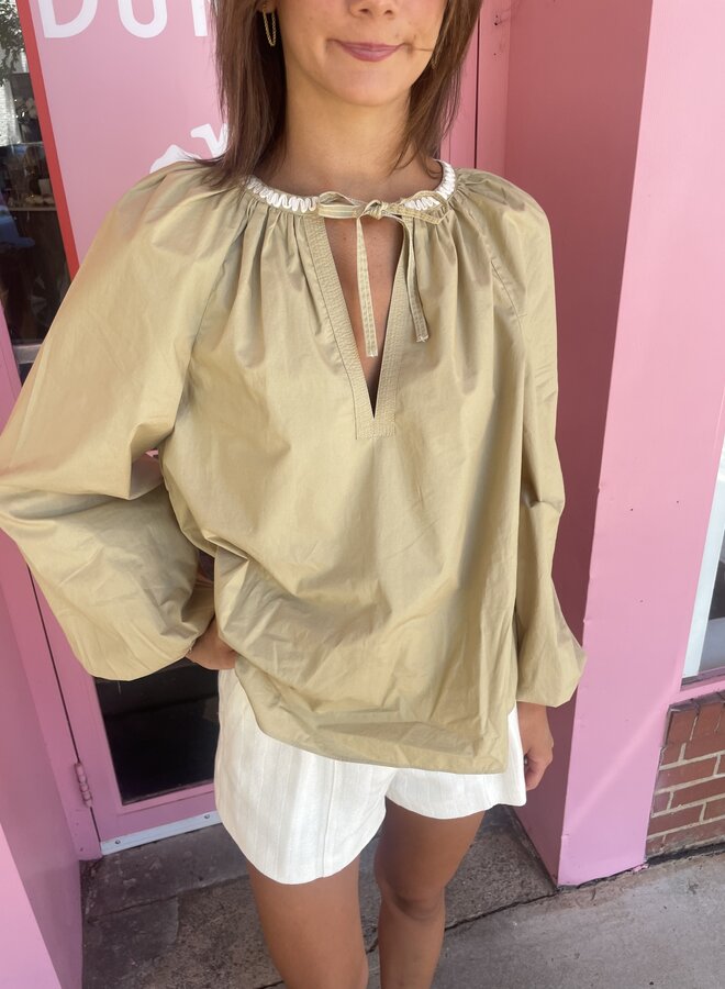 Ulla Johnson- Agatha Blouse- Gossamer