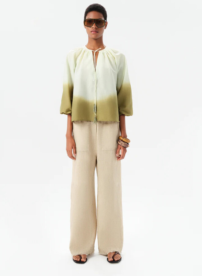 Maria Cher- Arce Mila Blouse- Army