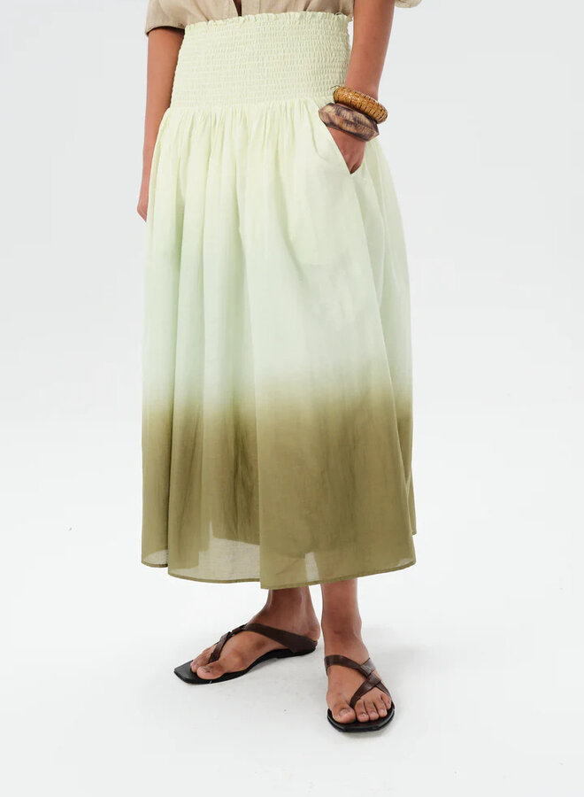 Maria Cher- Arce Loreta Midi Skirt- Army