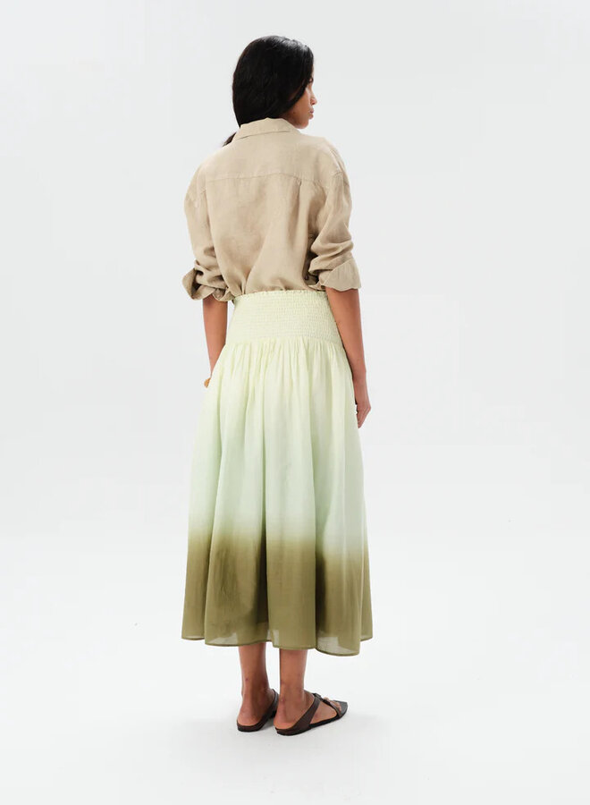 Maria Cher- Arce Loreta Midi Skirt- Army