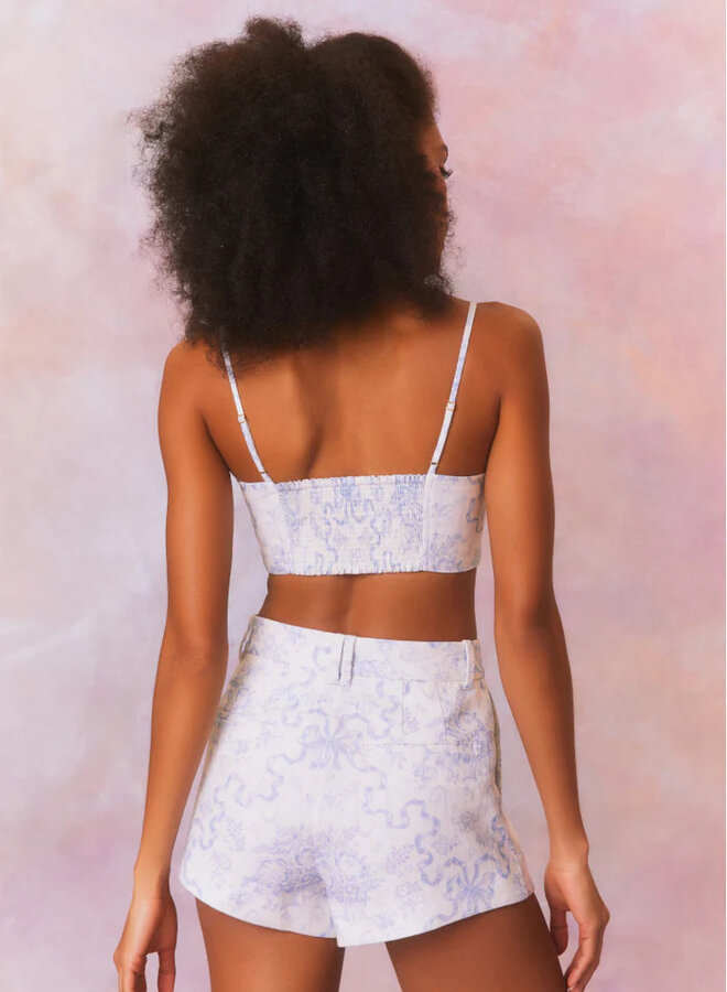 Love Shack Fancy- Isadore Top- BLIBL