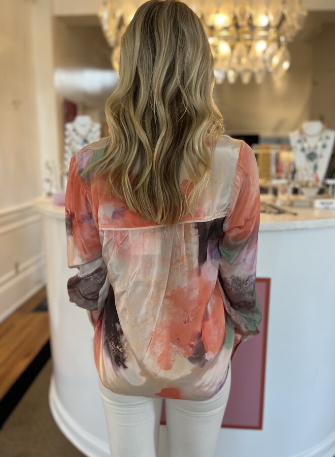 Maria Cher- Jufre Celia Shirt- Wild Rose