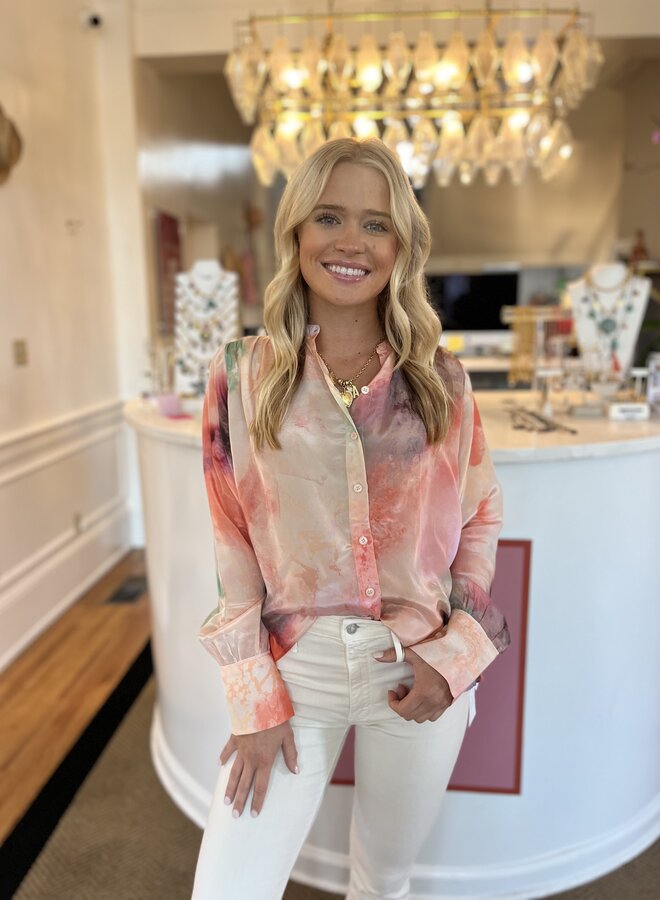 Maria Cher- Jufre Celia Shirt- Wild Rose