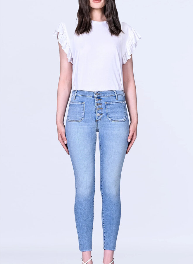 Black Orchid- Ava Patch Pocket Skinny- It's All Good