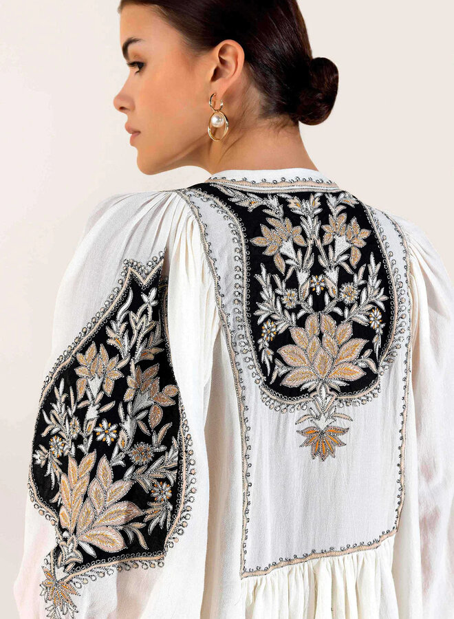 Scarlett Poppies- Francine Blouse- Simply White