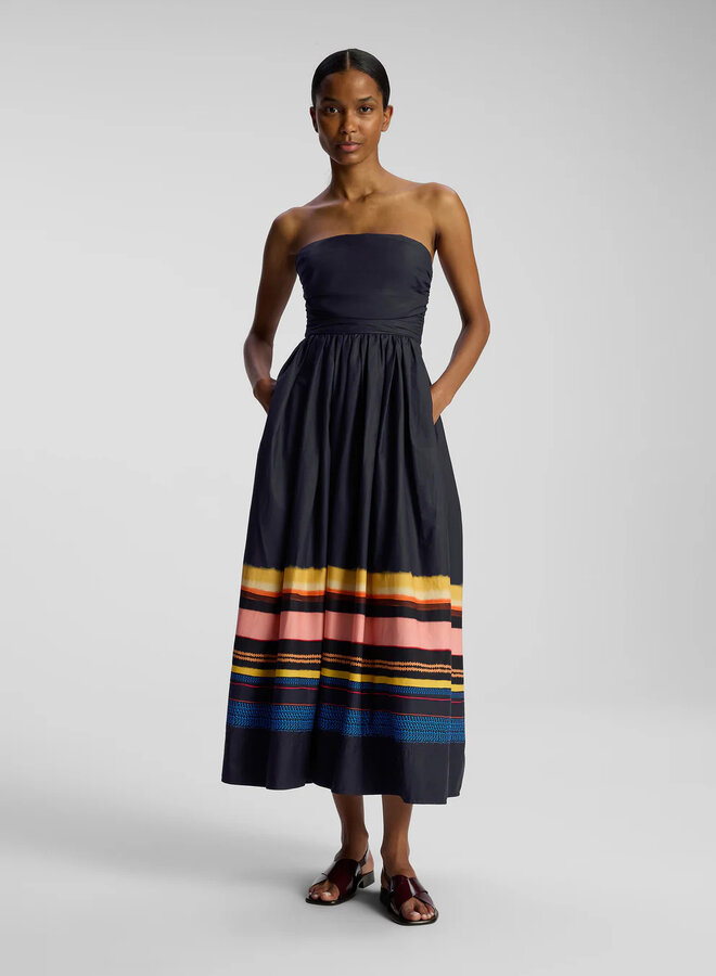 A.L.C.- Tate Dress- Navy Stripe