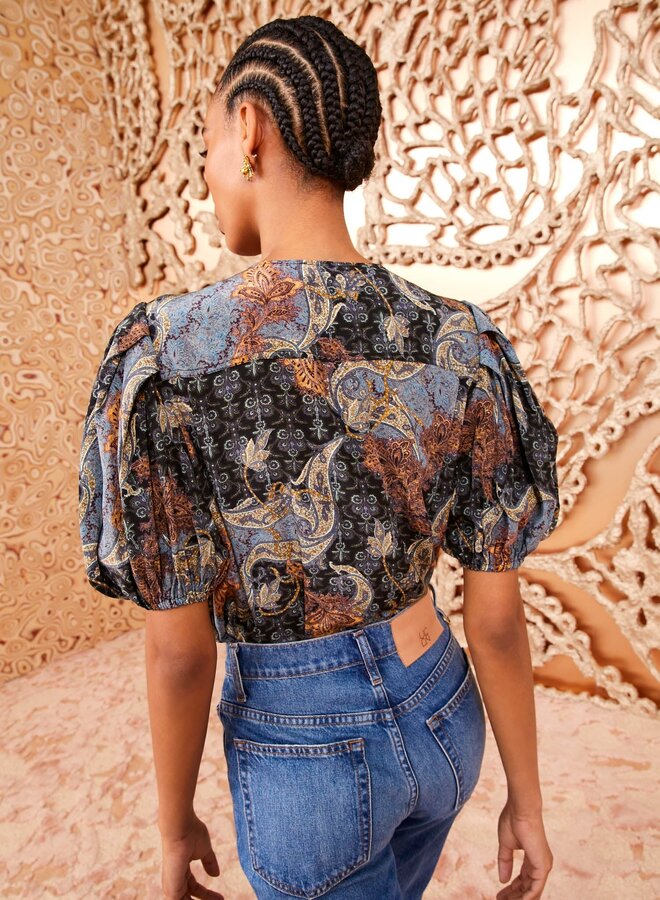 Ulla Johnson- Lila Top- Azure