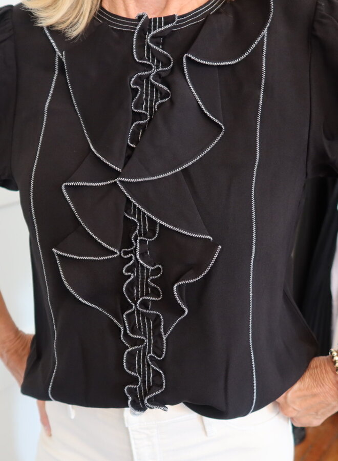 Ulla Johnson- Amisa Top- Noir