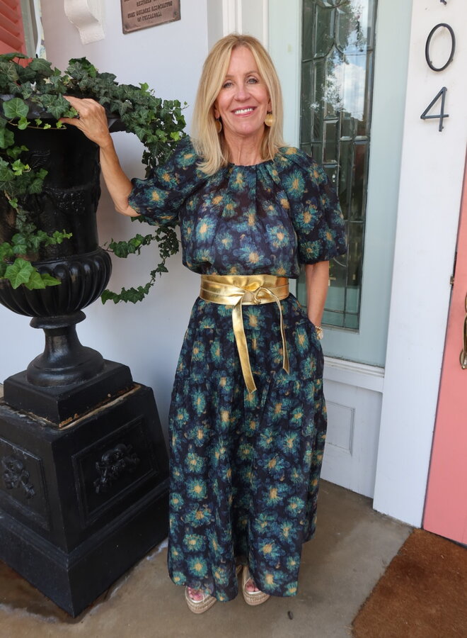 Ulla Johnson- Marseille Blouse- Lazuli