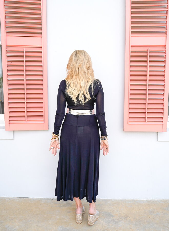 Ulla Johnson- Paola Skirt- Noir