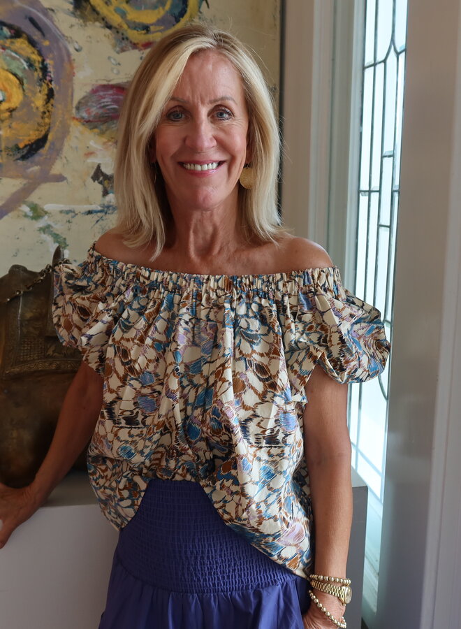 Cora Top | Khaki Cora Top | Khaki