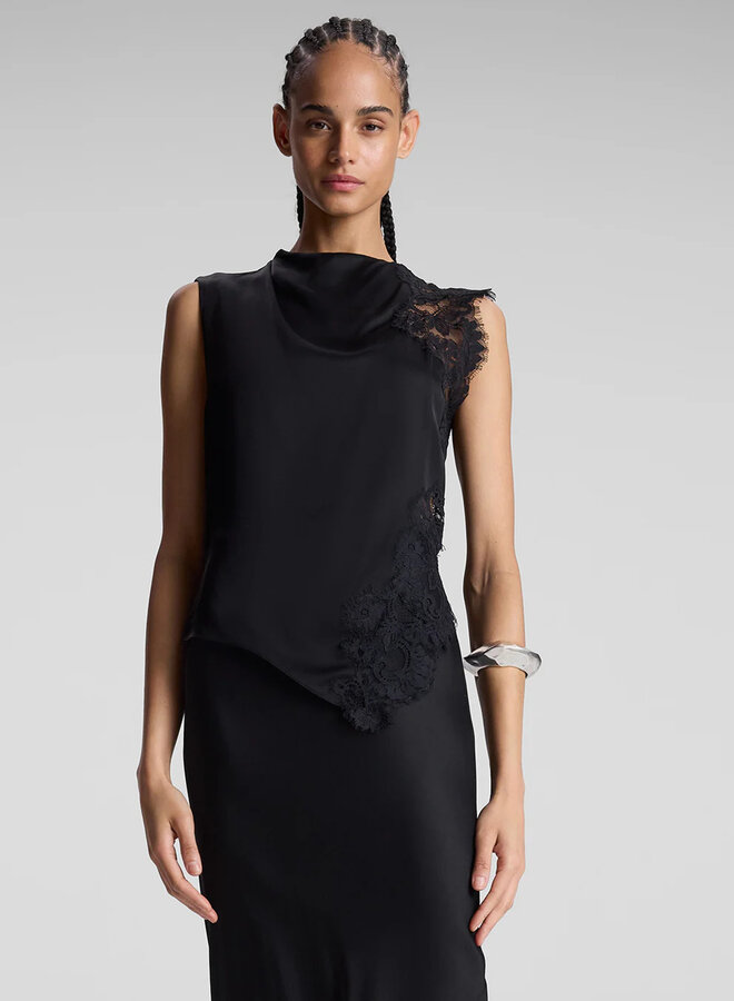 A.L.C.- Gracie Top- Black