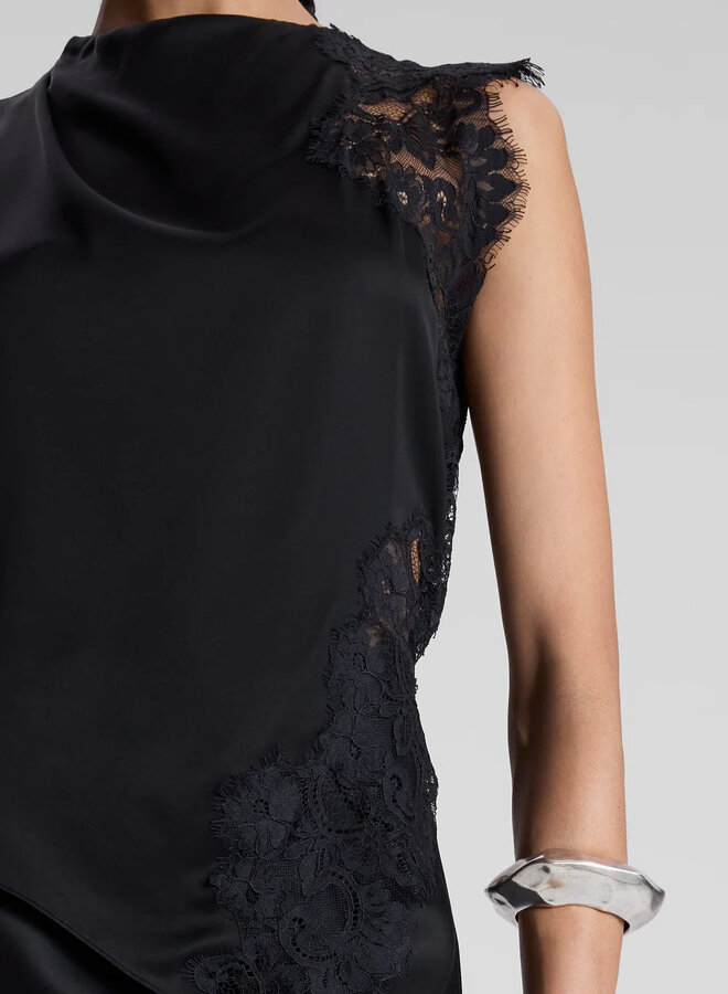 A.L.C.- Gracie Top- Black