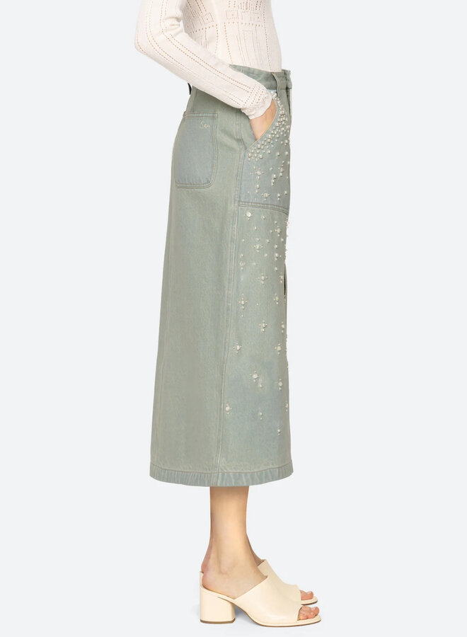 Sea New York- Perlette Denim Skirt